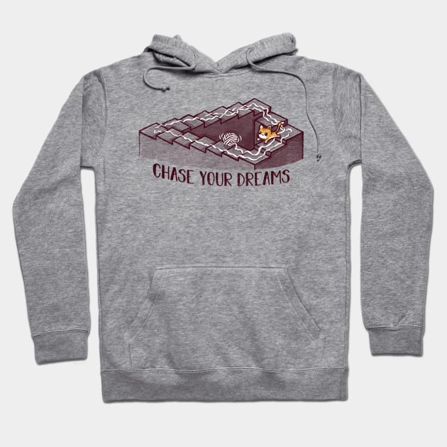 Chase Your Dreams Hoodie by kg07_shirts